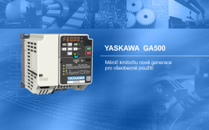 Frekvenční měnič - YASKAWA GA500