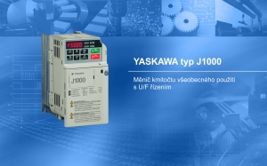 Frekvenční měnič - YASKAWA J1000