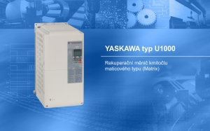 Maticový rekuperační měnič - YASKAWA U1000